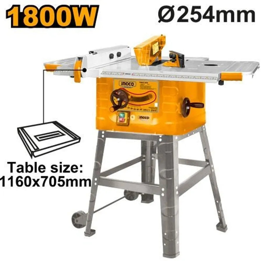 Electric Table Saw 1800W - INGCO